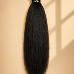 Single bundle kinky hair